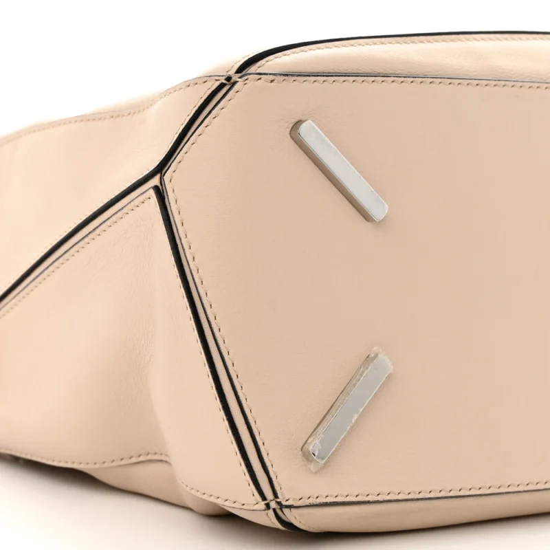 LOEWE PUZZLE BAG MEDIUM ASH CALFSKIN LEATHER - Image 4