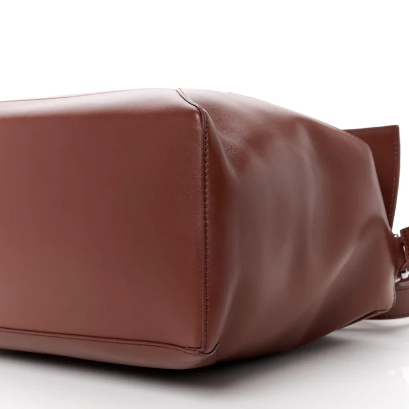 LOEWE PUZZLE BAG LARGE BROWNIE SHINY CALFSKIN LEATHER - Image 5