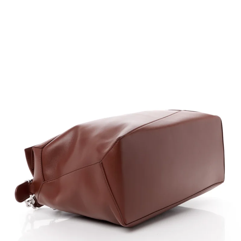 LOEWE PUZZLE BAG LARGE BROWNIE SHINY CALFSKIN LEATHER - Image 6