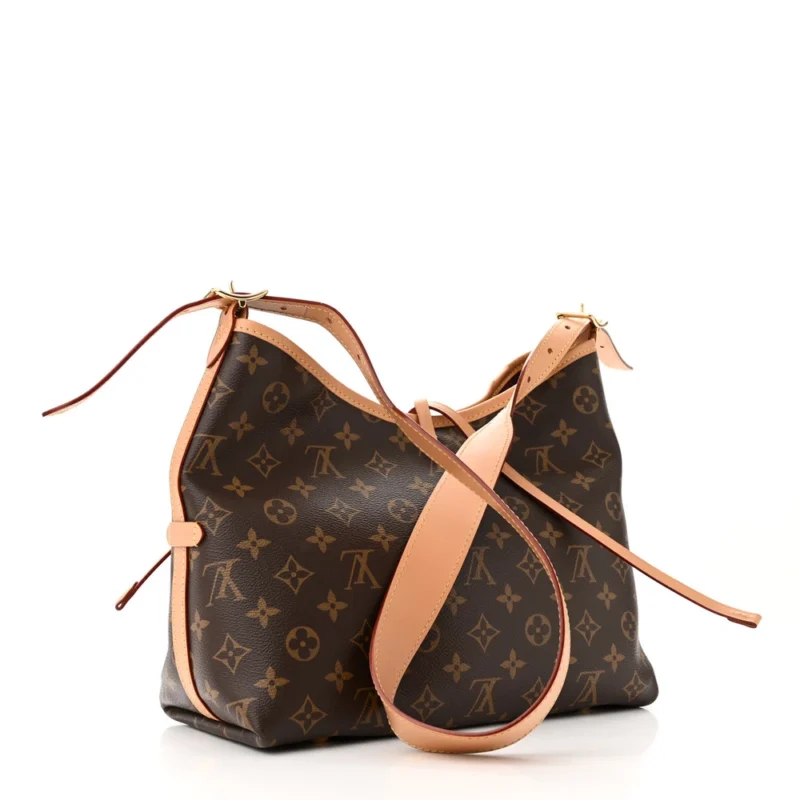 LOUIS VUITTON CARRYALL PM MONOGRAM CANVAS GOLD HARDWARE - Image 3
