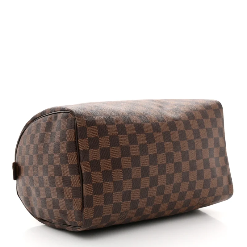 LOUIS VUITTON SPEEDY 30 DAMIER EBENE CANVAS BRASS HARDWARE - Image 6