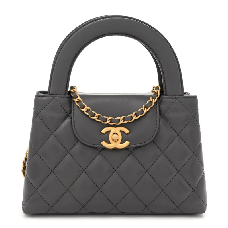 CHANEL KELLY SHOPPER NANO GREY ?C TIMELESS ELEGANCE