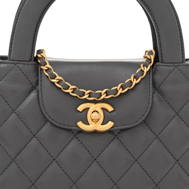 CHANEL KELLY SHOPPER NANO GREY ?C TIMELESS ELEGANCE - Image 8