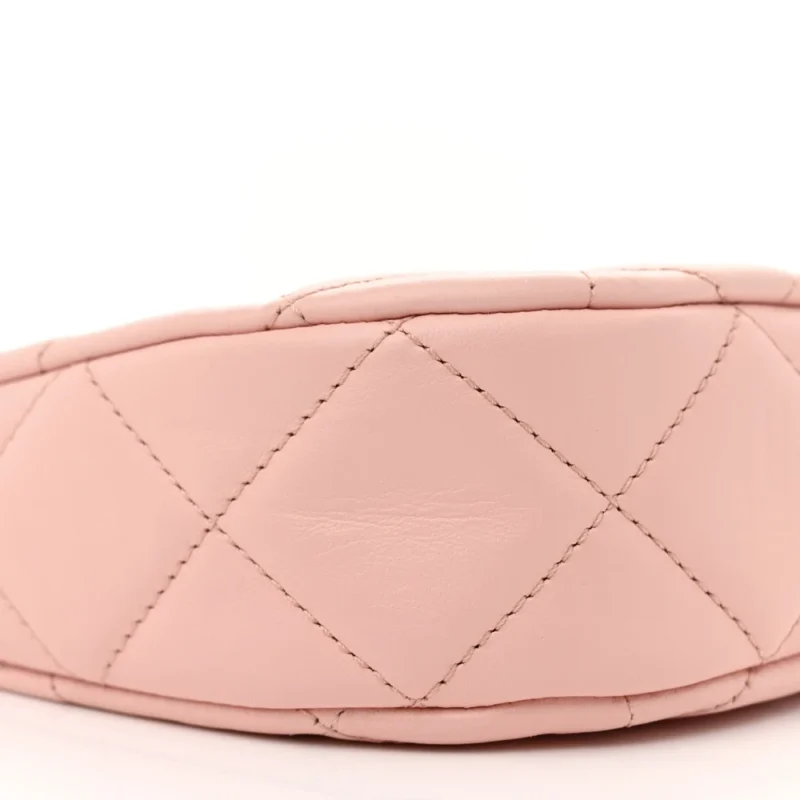 GRADE CHANEL 19 PINK QUILTED AGED CALFSKIN BAG - Image 4