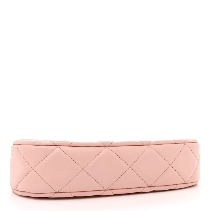GRADE CHANEL 19 PINK QUILTED AGED CALFSKIN BAG - Image 6