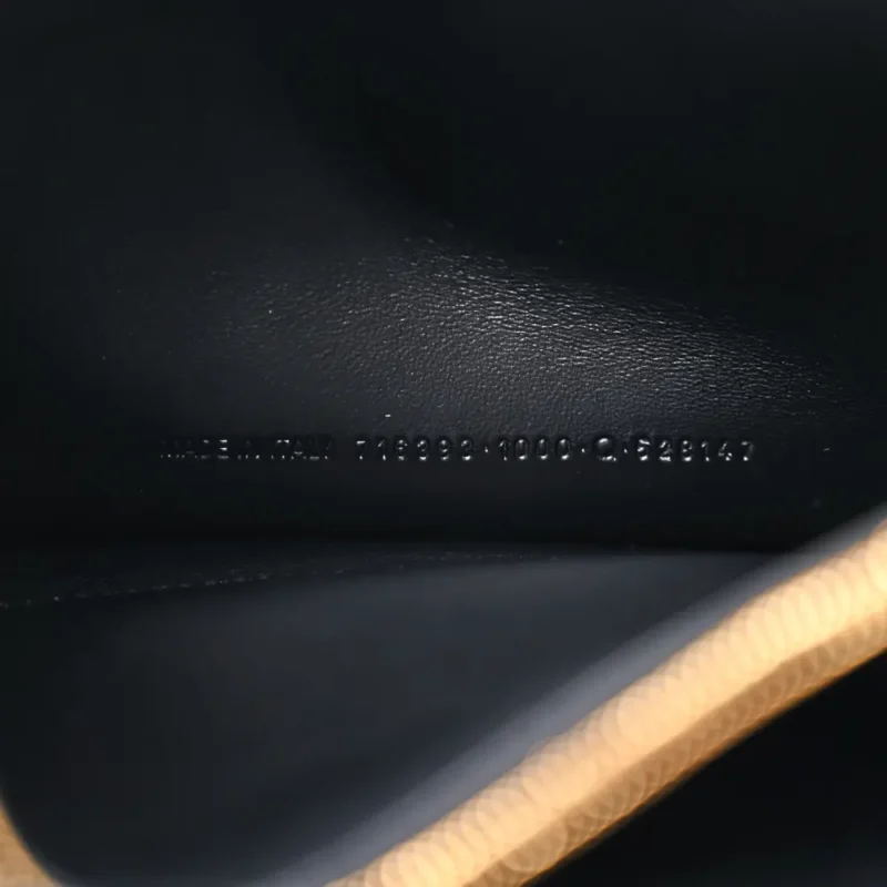BALENCIAGA MEDIUM CRUSH CHAIN BAG BLACK CRUSHED CALFSKIN LEATHER GOLD HARDWARE - Image 8