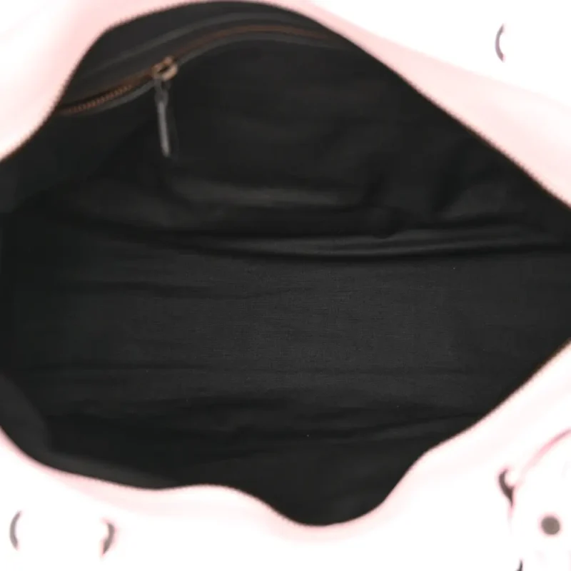 BALENCIAGA MEDIUM LE CITY LIGHT PINK ARENA STORICO LEATHER INCOGNITO HARDWARE - Image 7