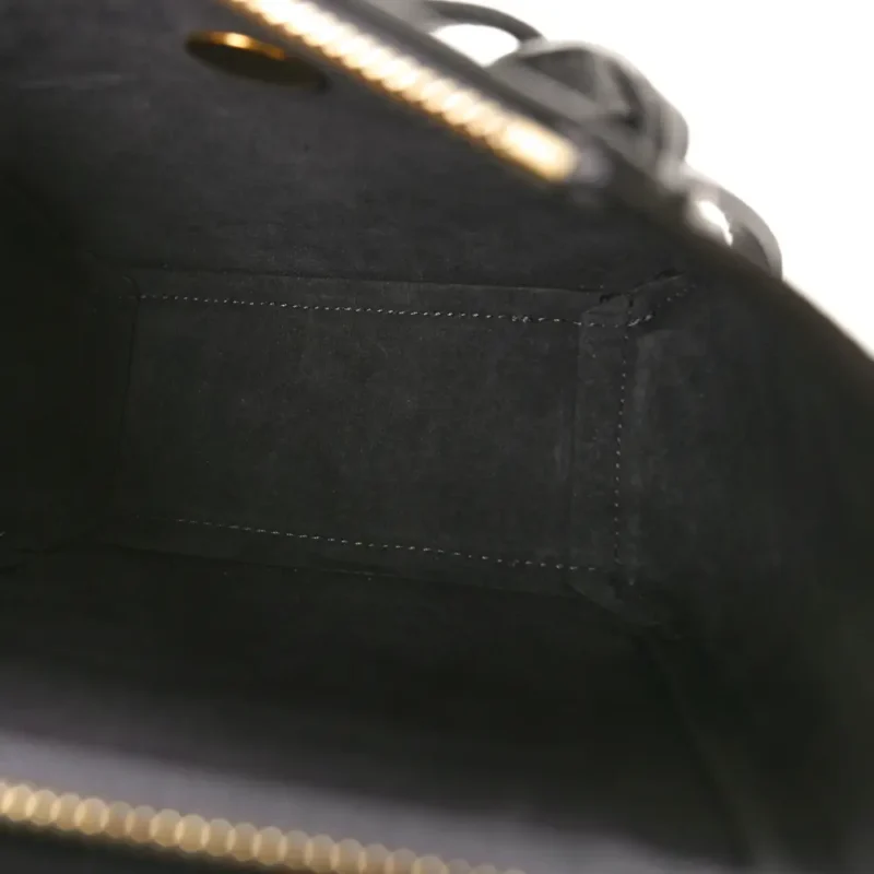 CELINE PICO BELT BAG GREY GRAINED CALFSKIN LEATHER GOLD HARDWARE - Image 7