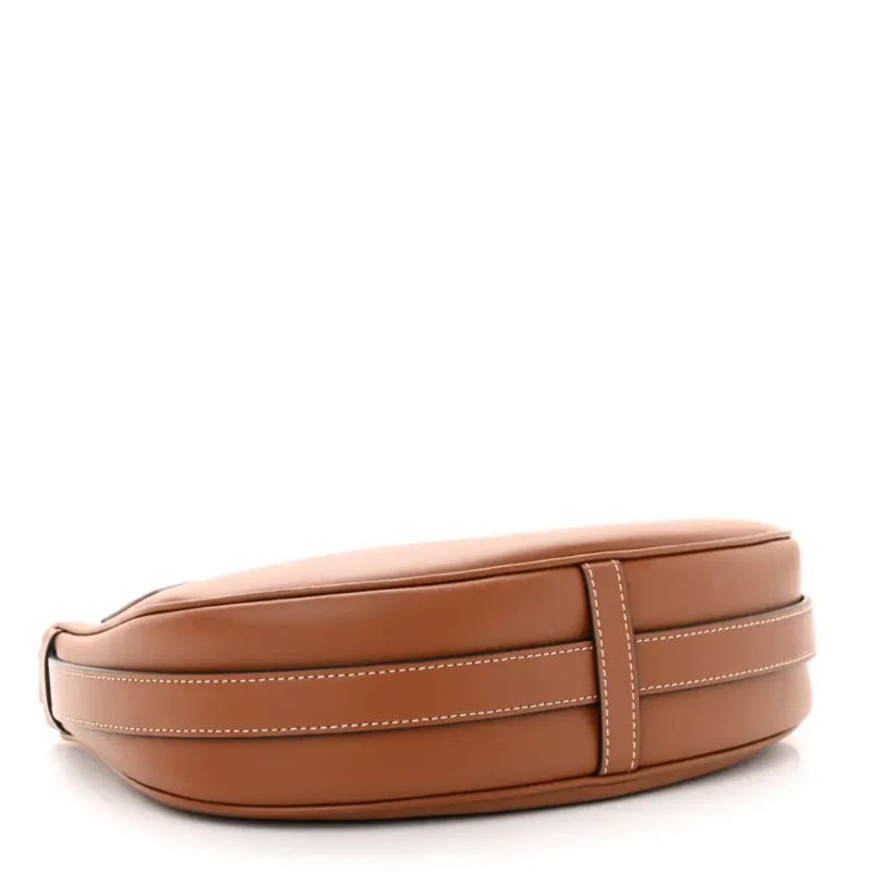 CELINE MEDIUM STRAP AVA SHOULDER BAG TAN SMOOTH CALFSKIN LEATHER GOLD HARDWARE - Image 6