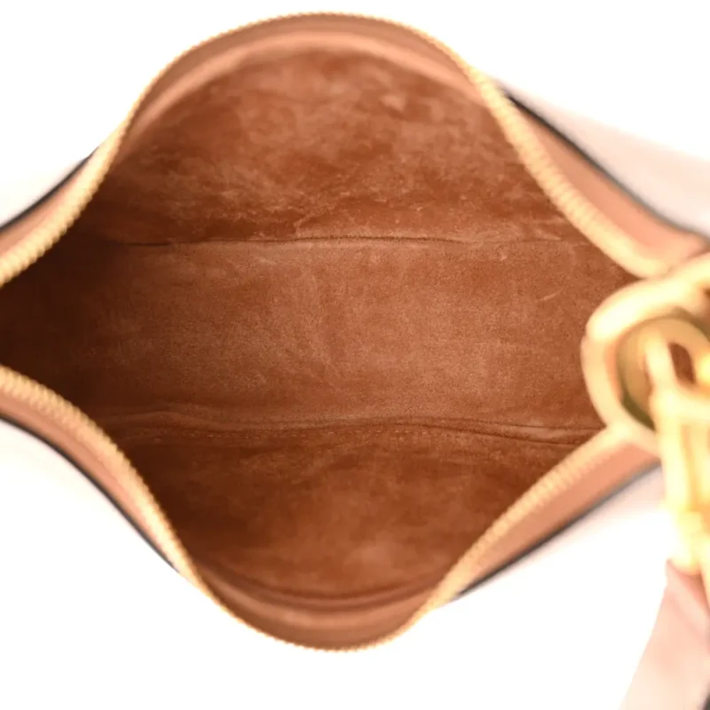 CELINE MEDIUM STRAP AVA SHOULDER BAG TAN SMOOTH CALFSKIN LEATHER GOLD HARDWARE - Image 7