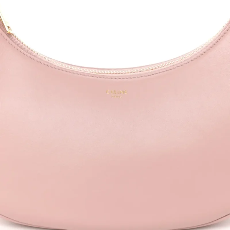CELINE MEDIUM AVA SHOULDER BAG ROSE VINTAGE SMOOTH CALFSKIN LEATHER GOLD HARDWARE - Image 9