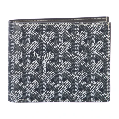 GOYARD SMALL WALLET GREY GOYARDINE PRINTED CANVAS