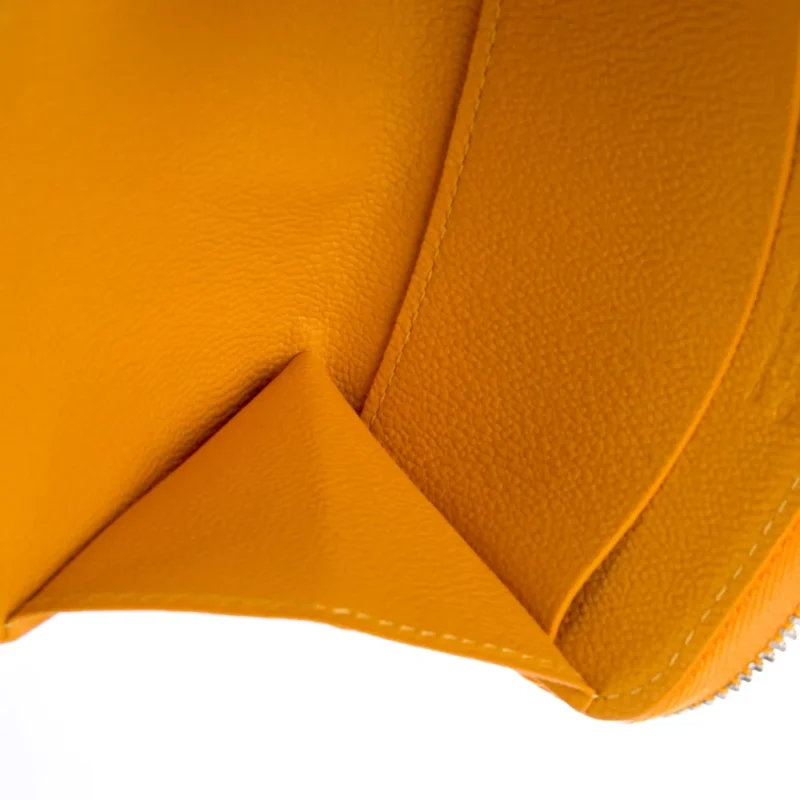 GOYARD SMALL PRINTED WALLET YELLOW GOYARDINE CANVAS - Image 3