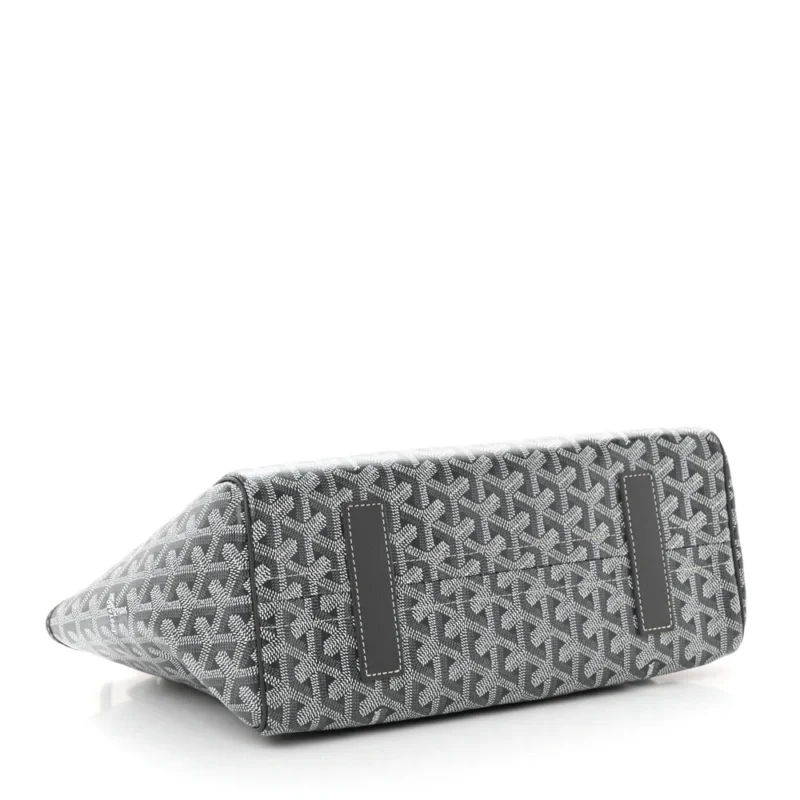 GOYARD ROUETTE TOTE PM GREY GOYARDINE CANVAS - Image 6
