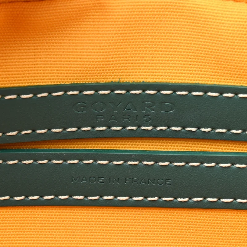 GOYARD SAC CAP VERT BAG PM GREEN GOYARDINE CANVAS - Image 2