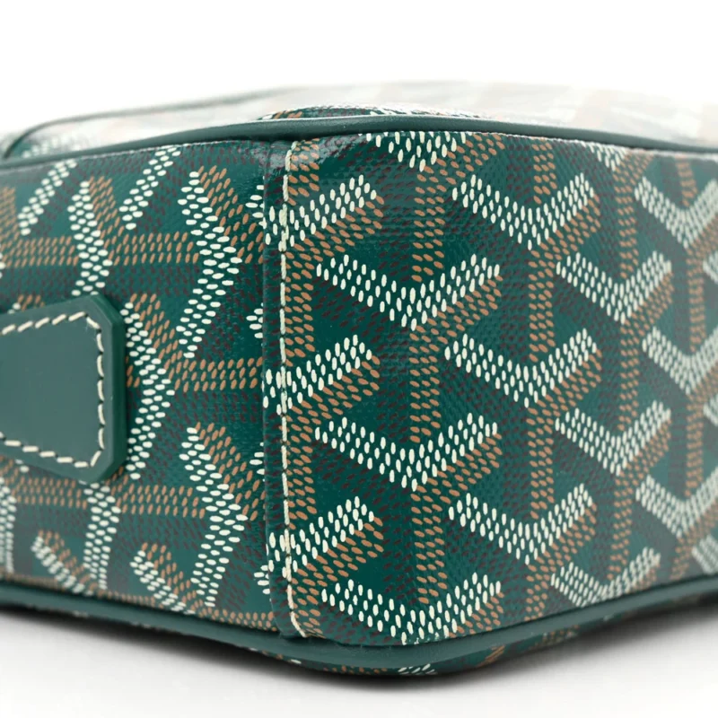 GOYARD SAC CAP VERT BAG PM GREEN GOYARDINE CANVAS - Image 4