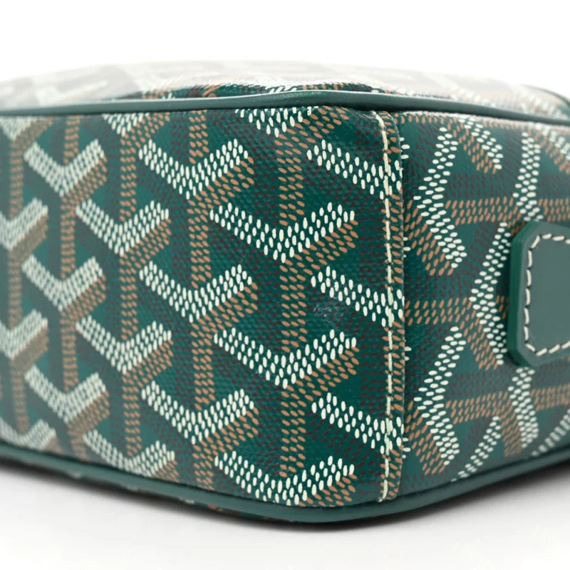 GOYARD SAC CAP VERT BAG PM GREEN GOYARDINE CANVAS - Image 5