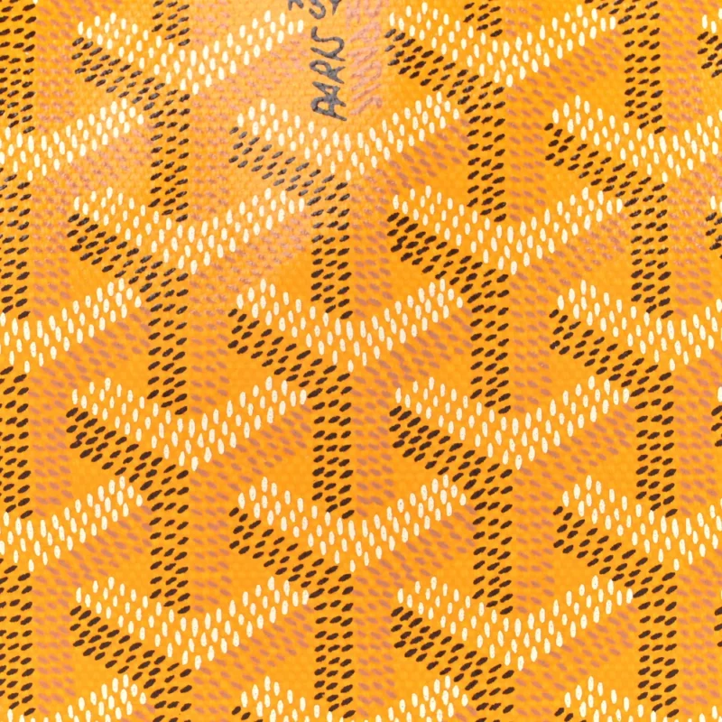 GOYARD REVERSIBLE MINI ANJOU TOTE YELLOW GOYARDINE CANVAS - Image 8