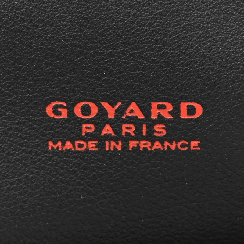 GOYARD MINI REVERSIBLE ANJOU BLACK GOYARDINE CANVAS - Image 2