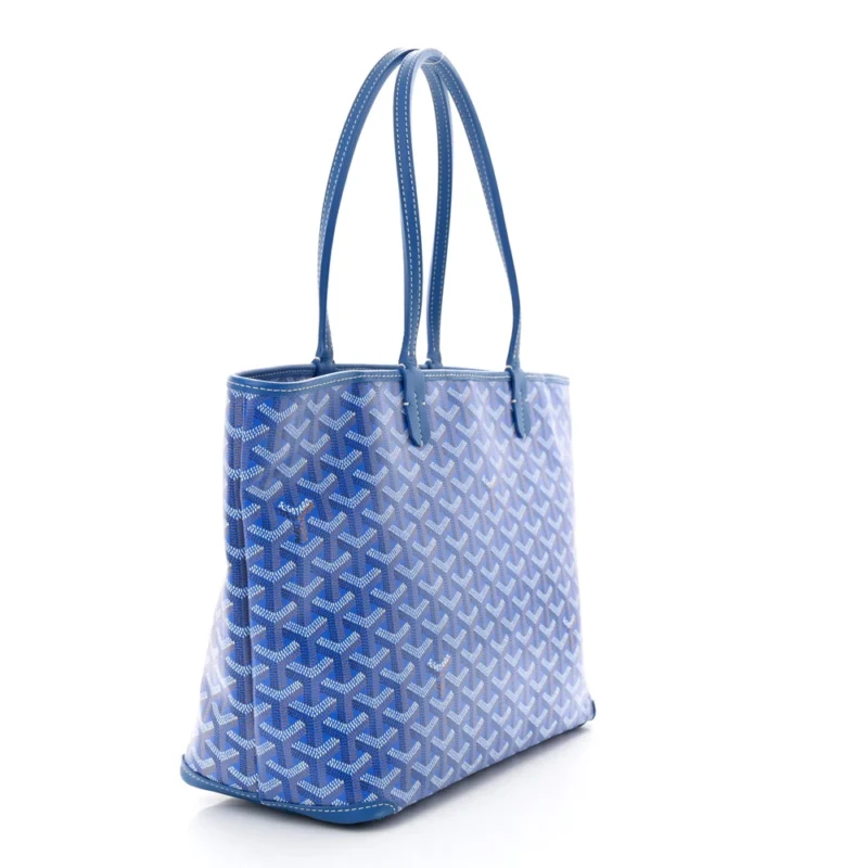 GOYARD ARTOIS TOTE PM SKY BLUE GOYARDINE CANVAS - Image 3