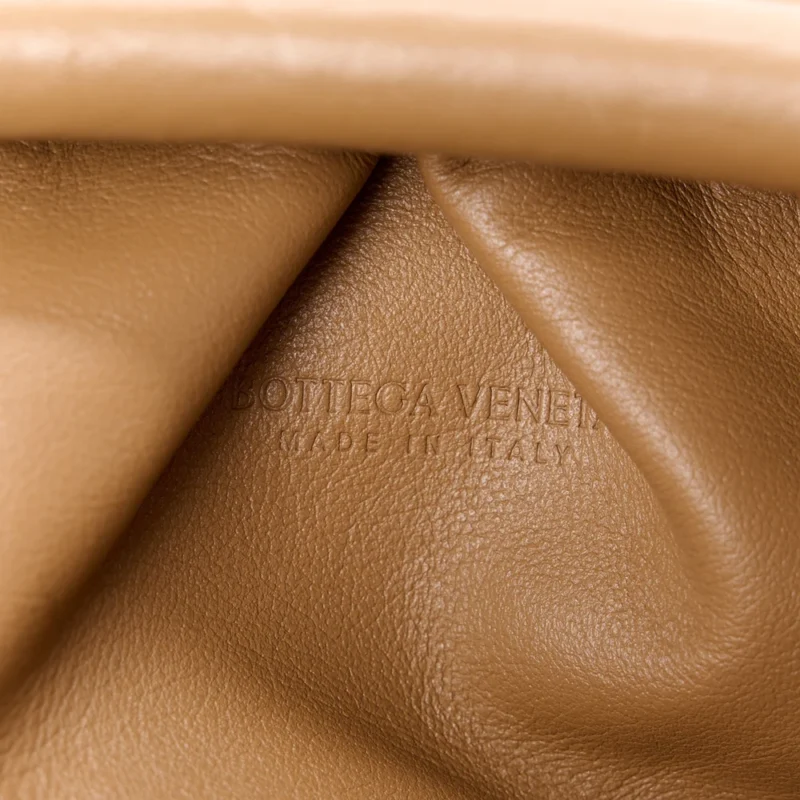 BOTTEGA VENETA MINI POUCH CAMMELLO BUTTER CALFSKIN LEATHER - Image 2