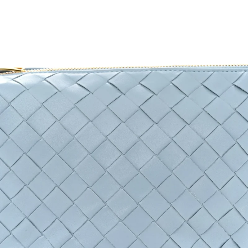 BOTTEGA VENETA MINI INTRECCIATO WALLACE ICE NAPPA CALFSKIN LEATHER - Image 8