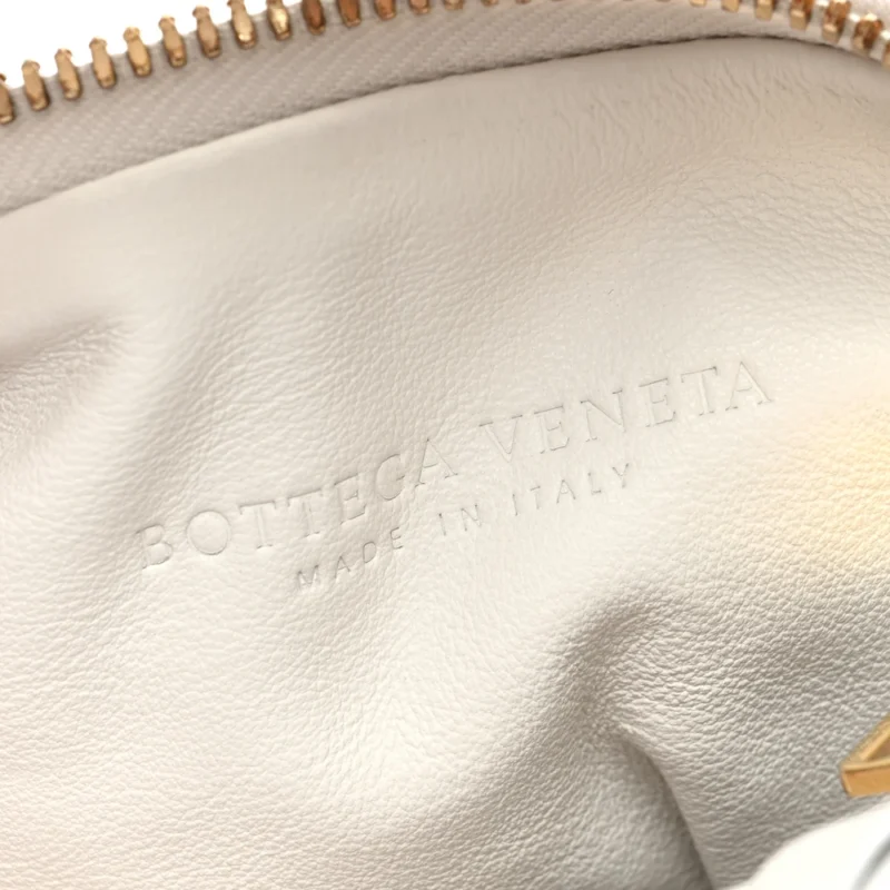 BOTTEGA VENETA MINI INTRECCIATO JODIE CHALK NAPPA LEATHER - Image 2