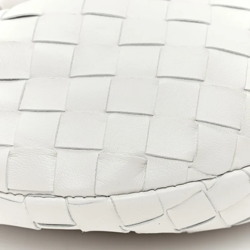 BOTTEGA VENETA MINI INTRECCIATO JODIE CHALK NAPPA LEATHER - Image 4