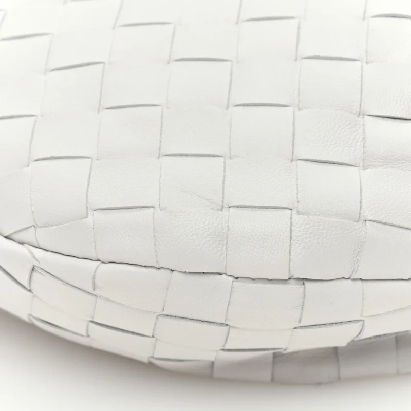 BOTTEGA VENETA MINI INTRECCIATO JODIE CHALK NAPPA LEATHER - Image 5