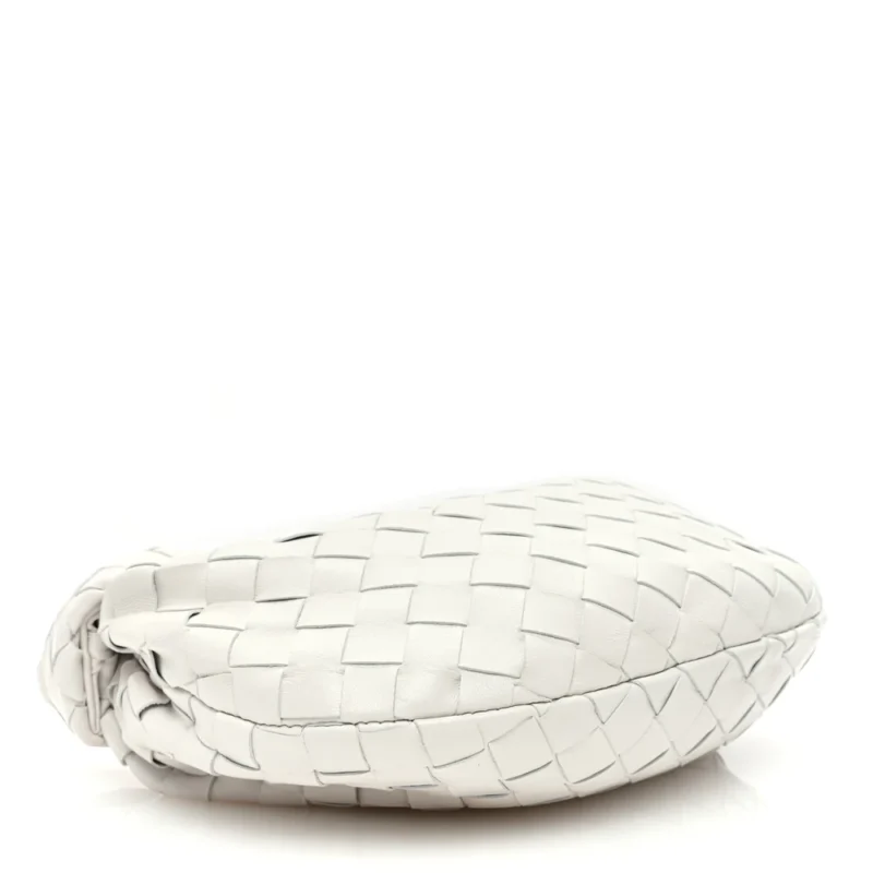 BOTTEGA VENETA MINI INTRECCIATO JODIE CHALK NAPPA LEATHER - Image 6