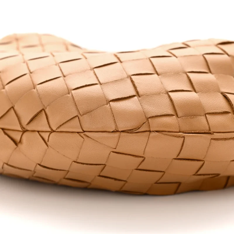 BOTTEGA VENETA MINI INTRECCIATO JODIE CARAMEL NAPPA LEATHER - Image 5