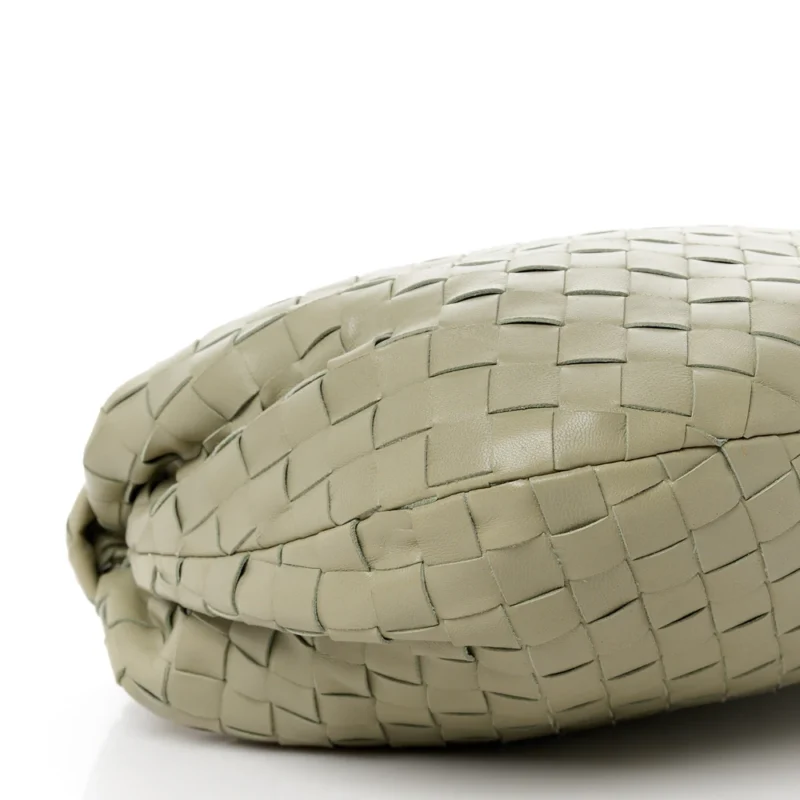 BOTTEGA VENETA MAXI TEEN INTRECCIATO JODIE HOBO TRAVERTINE NAPPA LEATHER - Image 4