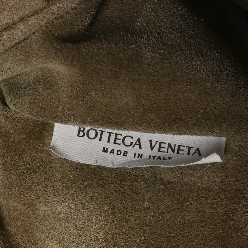 BOTTEGA VENETA MAXI TEEN INTRECCIATO JODIE HOBO BEIGE SUEDE & CALFSKIN LEATHER - Image 2