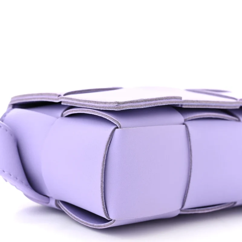 BOTTEGA VENETA MAXI INTRECCIO THE BELT CASSETTE BAG WISTERIA NAPPA LEATHER - Image 4