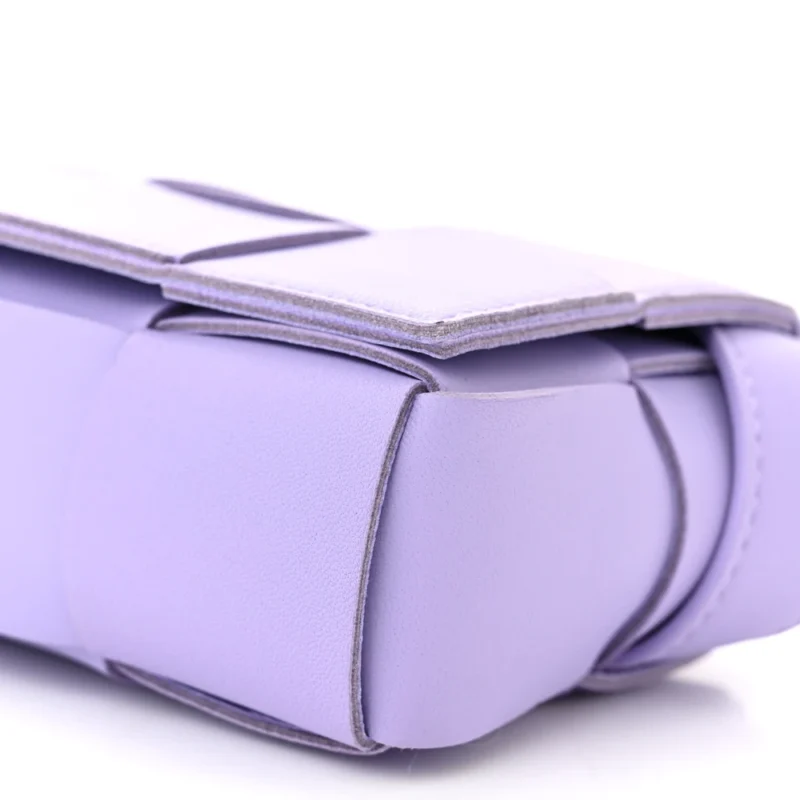 BOTTEGA VENETA MAXI INTRECCIO THE BELT CASSETTE BAG WISTERIA NAPPA LEATHER - Image 5