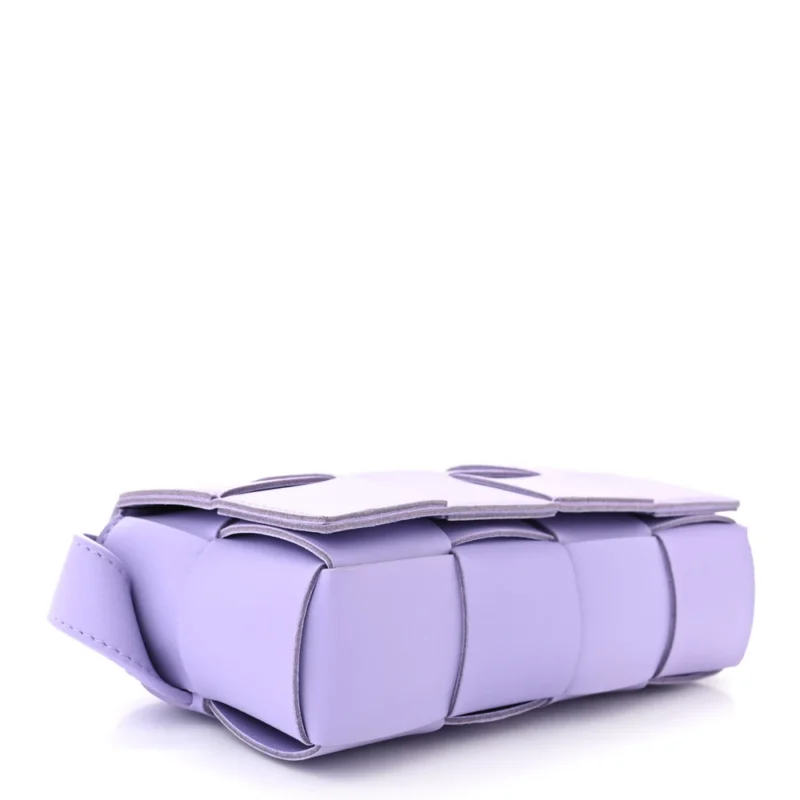 BOTTEGA VENETA MAXI INTRECCIO THE BELT CASSETTE BAG WISTERIA NAPPA LEATHER - Image 6
