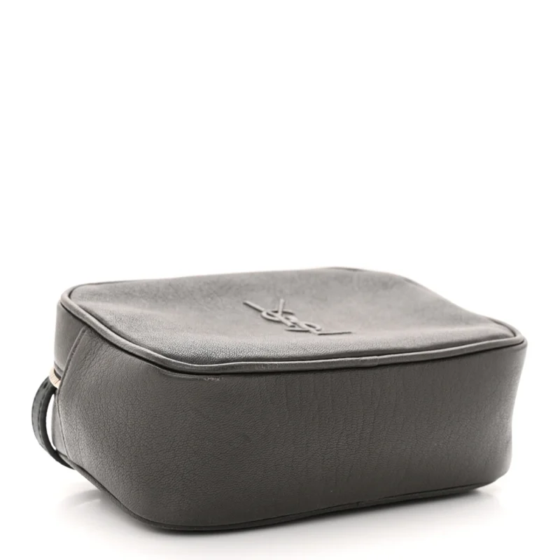 SAINT LAURENT SMALL LOU BELT BAG ASPHALT MONOGRAM LAMBSKIN LEATHER - Image 6