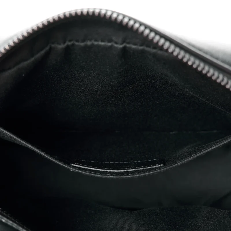 SAINT LAURENT MEDIUM LOU CAMERA BAG BLACK MONOGRAM CALFSKIN MATELASSE LEATHER BLACK HARDWARE - Image 7