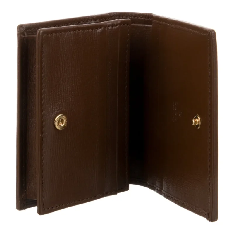 GUCCI LARGE WALLET NEUTRALS GG SUPREME CANVAS GOLD HARDWARE - Image 3