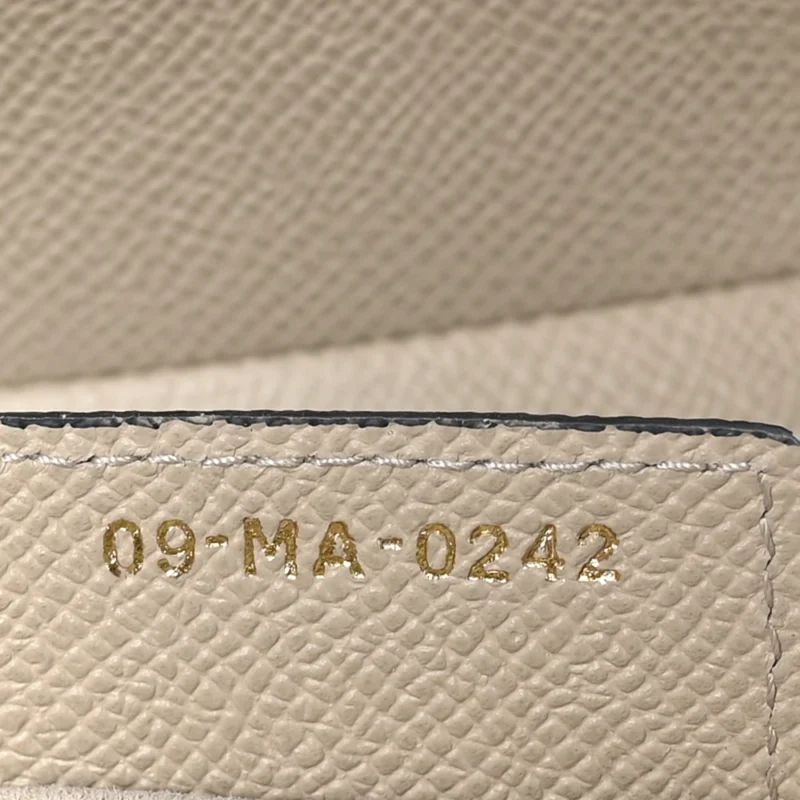 DIOR MEDIUM SADDLE BAG SAND GRAINED CALFSKIN LEATHER GOLD HARDWARE - Image 9