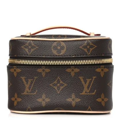 LOUIS VUITTON NANO NICE MONOGRAM CANVAS GOLD HARDWARE