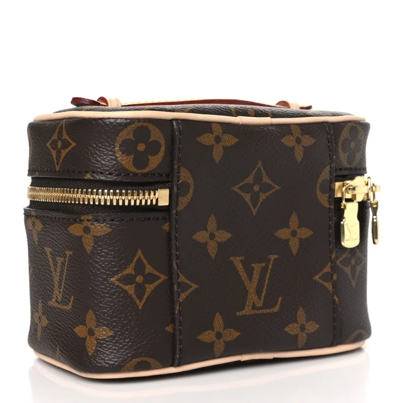 LOUIS VUITTON NANO NICE MONOGRAM CANVAS GOLD HARDWARE - Image 3