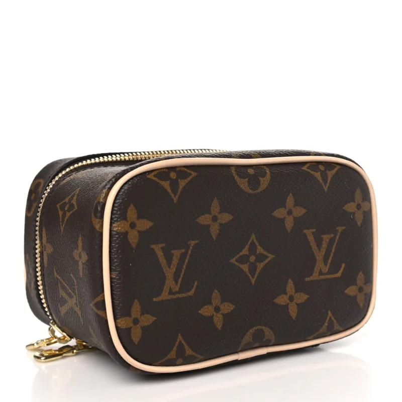 LOUIS VUITTON NANO NICE MONOGRAM CANVAS GOLD HARDWARE - Image 6