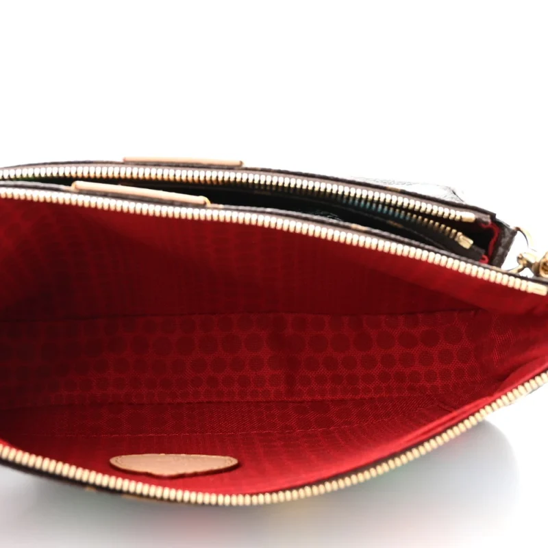 LOUIS VUITTON MULTI POCHETTE ACCESSORIES PM LV X YK MONOGRAM CANVAS GOLD HARDWARE - Image 7