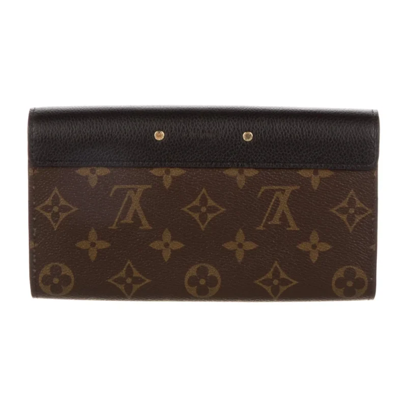 LOUIS VUITTON MEDIUM PALLAS WALLET MONOGRAM COATED CANVAS BRASS HARDWARE - Image 2