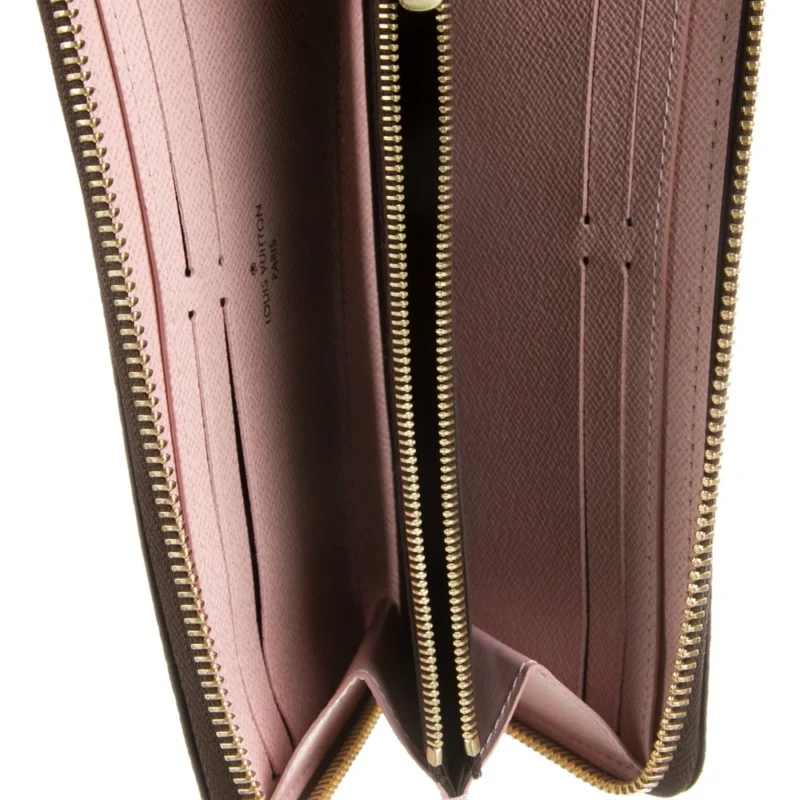 LOUIS VUITTON CLEMENCE WALLET MONOGRAM CANVAS GOLD HARDWARE - Image 3