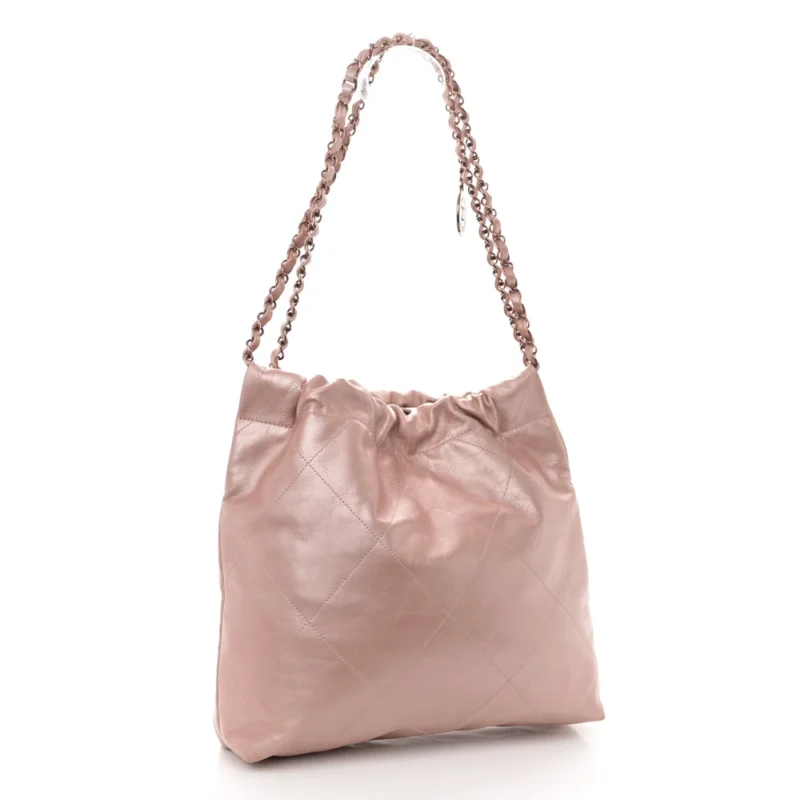 CHANEL 22 PINK BAG - Image 3
