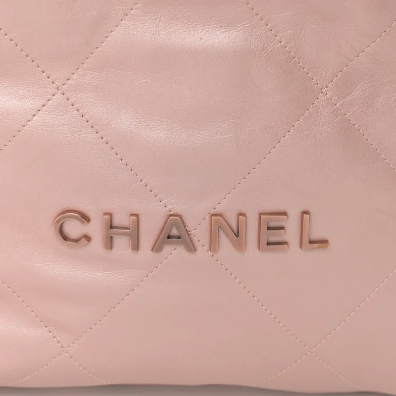 CHANEL 22 PINK BAG - Image 8