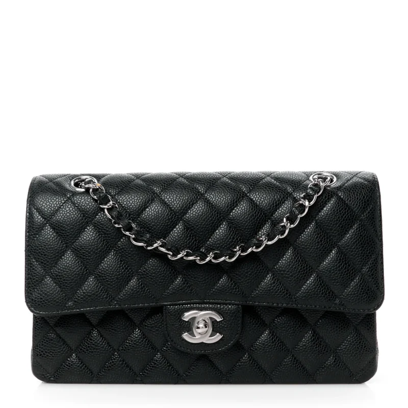 CHANEL DOUBLE FLAP MEDIUM | TIMELESS BLACK ELEGANCE