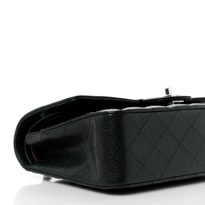 CHANEL DOUBLE FLAP MEDIUM | TIMELESS BLACK ELEGANCE - Image 3